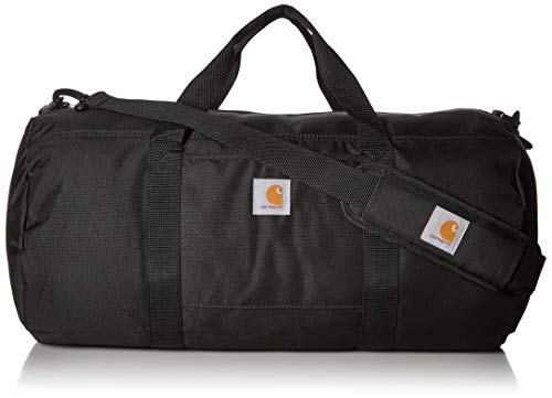 0819062019093 - CARHARTT TRADE SERIES 2 IN 1 PACKABLE DUFFEL WITH UTILITY POUCH, MEDIUM, BLACK