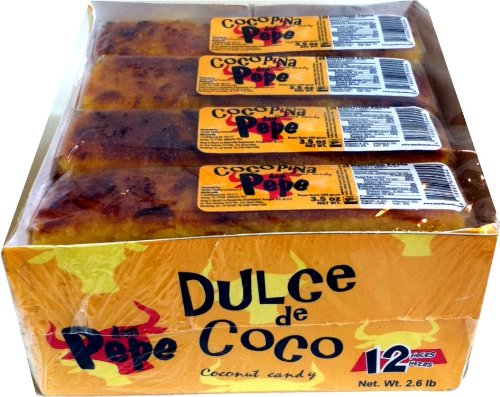 0819063009604 - COCO PIÑA (PINEAPPLE) - DON PEPE - COCONUT CANDY- 12 PIECES