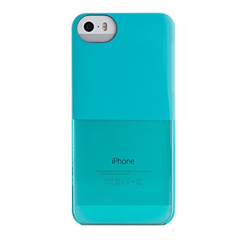 0819312010320 - ADOPTED CAPLET CASE FOR IPHONE 5/5S - RETAIL PACKAGING - AQUA
