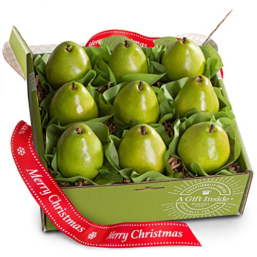 0819354016069 - MERRY CHRISTMAS IMPERIAL COMICE PEARS DELUXE HOLIDAY FRUIT GIFT