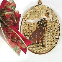 0819493005061 - THE KINGSHEART FORGE - BOXER PUPPY ORNAMENT