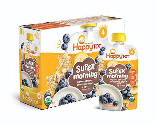 0819573010886 - HAPPY TOT ORGANIC SUPERFOODS STAGE 4 BABY FOOD 13 FLAVOR VARIETY PACK (PACK OF 13)