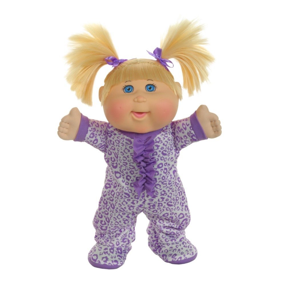 0819798019329 - WICKED COOL TOYS 12.5 PAJAMA DANCE PARTY- BLONDE GIRL/BLUE EYE PURPLE LEOPARD