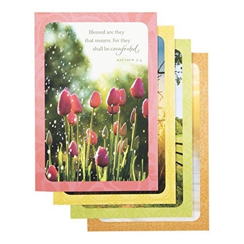 0081983384691 - DAYSPRING SYMPATHY BOXED GREETING CARDS W EMBOSSED ENVELOPES - SERENITY, 12 COUNT