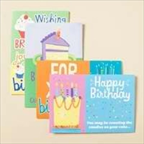 0081983513985 - CELEBRATION TIME BIRTHDAY CARDS (BOX OF 12)