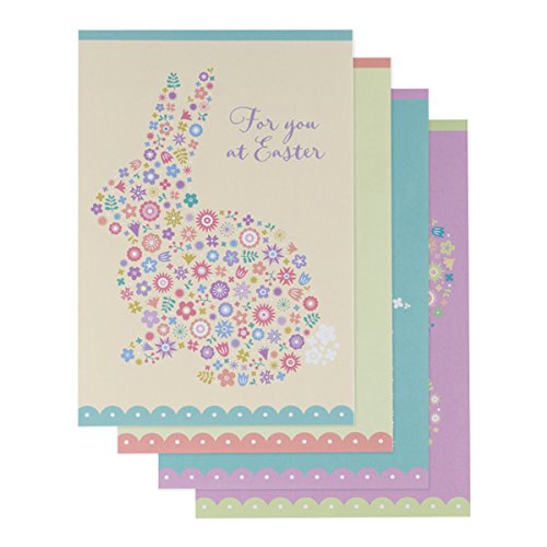 0081983555312 - DAYSPRING EASTER BOXED GREETING CARDS W EMBOSSED ENVELOPES - FLOWERS, 12 COUNT
