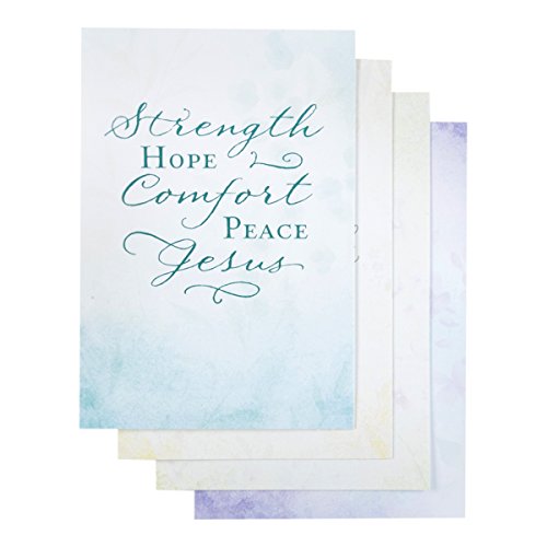 0081983569364 - DAYSPRING SYMPATHY BOXED GREETING CARDS W EMBOSSED ENVELOPES - SIMPLY STATED, 12 COUNT