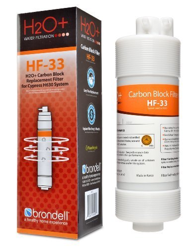0819911010561 - BRONDELL H2O+ CYPRESS CARBON BLOCK WATER FILTER (HF-33)