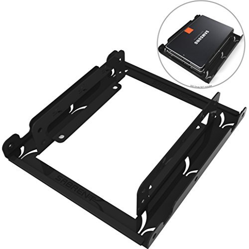 8199210109954 - SABRENT 2.5 INCH TO 3.5 INCH INTERNAL HARD DISK DRIVE MOUNTING KIT (BK-HDDH)