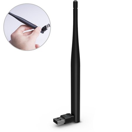0819921011725 - SABRENT HI-GAIN AC600 DUAL BAND WI-FI USB MINI ADAPTER (5DBI ANTENNA) IEEE 802.11 A/B/G/N/AC WITH WPS FOR EASY CONNECTION SUPPORT WINDOWS XP/7/8/8.1/10 (NT-WLAC)