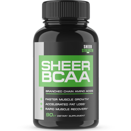 0820103175036 - SHEER BCAA CAPSULES - #1 BEST BRANCHED CHAIN AMINO ACIDS SUPPLEMENT BUILDS MUSCLE AND BURNS FAT FAST - FULL 30 DAY SUPPLY
