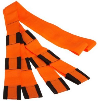 0820103340694 - FOREARM FORKLIFT LIFTING AND MOVING STRAPS, ORANGE