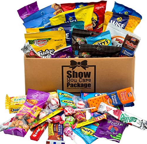 0820103755177 - SWEET & SALTY COLLEGE CARE PACKAGE WITH SNACK GIFTS | BEST CHRISTMAS GIFT FOR COLLEGE STUDENT AND THINKING OF YOU GIFT CARE PACKAGE