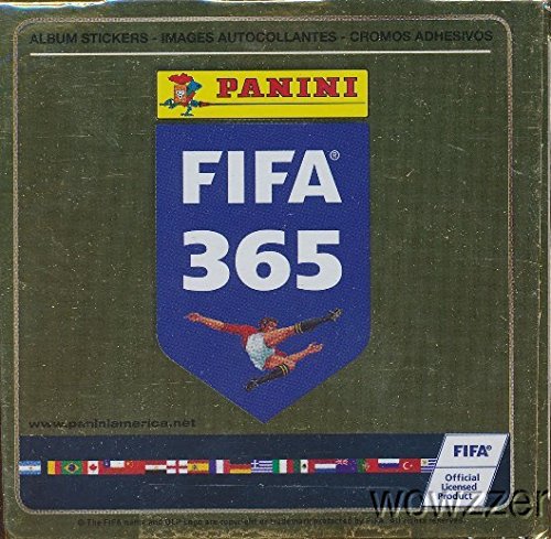 0082045242300 - 2016 PANINI FIFA 365 STICKERS MASSIVE 50 PACK FACTORY SEALED BOX WITH 350 STICKERS! LOOK FOR TOP SOCCER SUPER STARS FROM AROUND THE WORLD INCLUDING LIONEL MESSI, NEYMAR JR., RONALDO & MANY MORE!