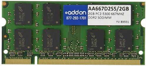 0821455008966 - ADDON-MEMORY 2 GB DDR2 667 (PC2 5300) RAM AA667D2S5/2GB