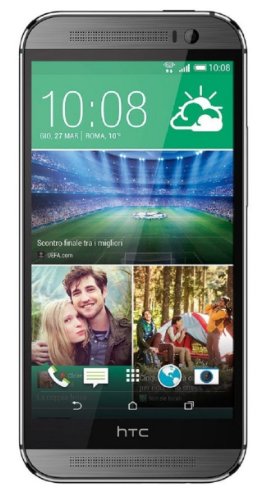 0821793040123 - HTC ONE M8 - FACTORY UNLOCKED 32GB - US WARRANTY (GUNMETAL GREY)