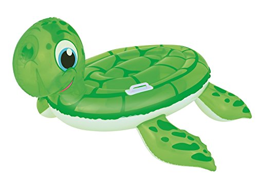0821808410415 - H2OGO! TURTLE RIDE ON INFLATABLE POOL FLOAT