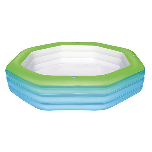 0821808541195 - BESTWAY DELUXE INFLATABLE OCTAGON FAMILY POOL