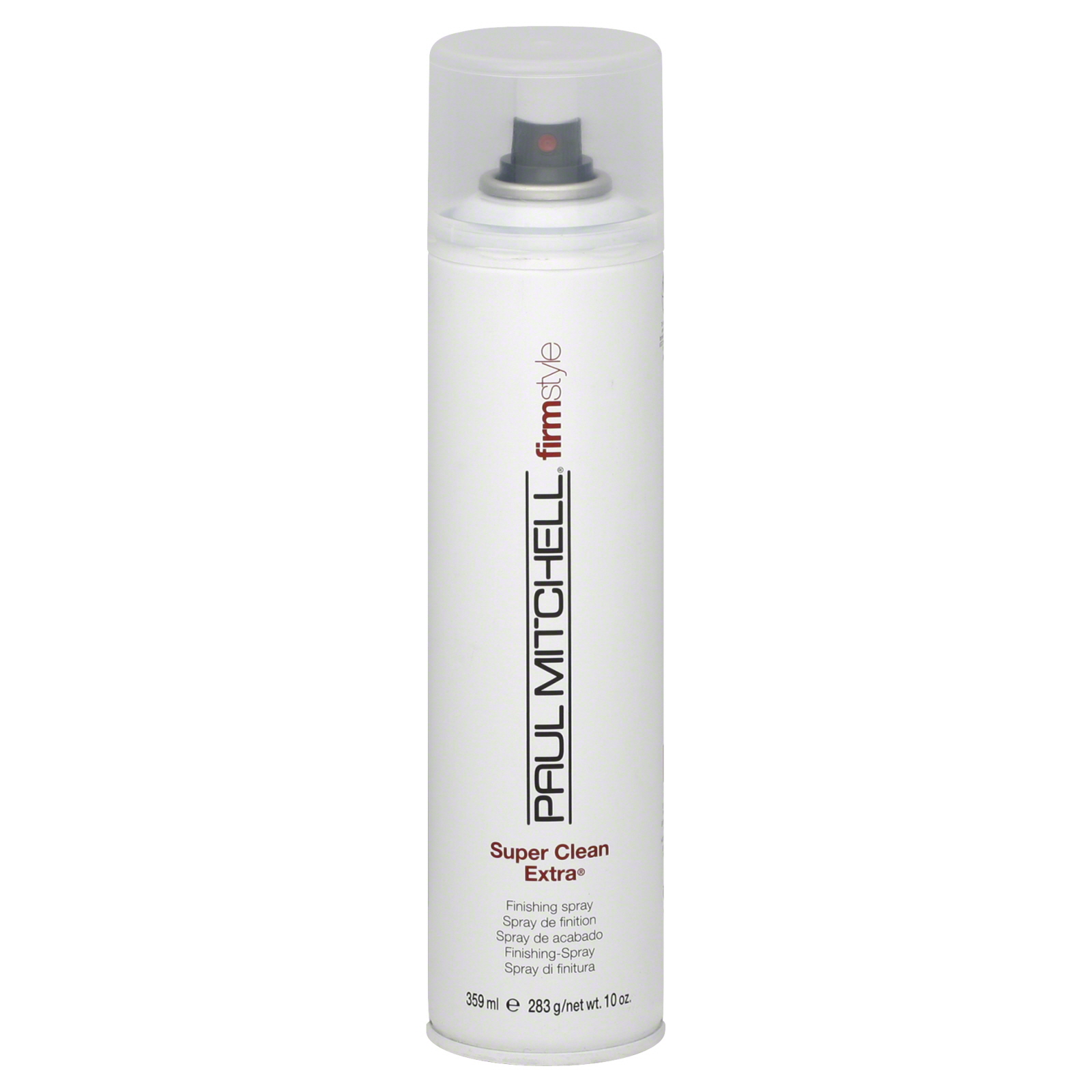 0822142250392 - FIRMSTYLE FINISHING SPRAY, SUPER CLEAN EXTRA, 10 OZ (283 G) 359 ML