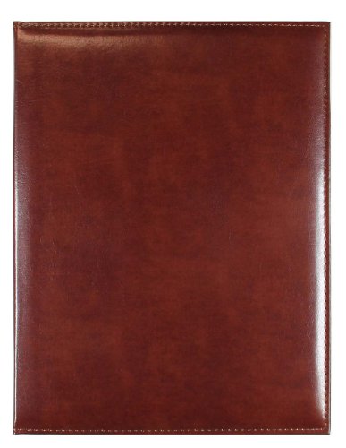 0082272877382 - MARKINGS BY C.R. GIBSON BROWN BONDED LEATHER PADFOLIO (MLLP-12088AZ)