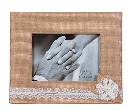 0082272891470 - C.R. GIBSON TABLETOP PHOTO FRAME, 5 BY 7-INCH, MOMENTS