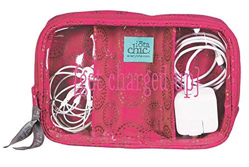 0082272895546 - C.R. GIBSON COTTON CHARGER TRAVEL CASE, PASSION BY IOTA CHIC (ICCC-12745)