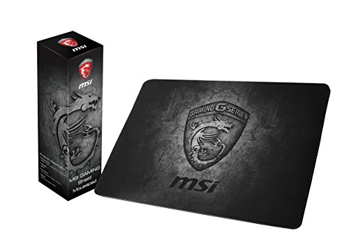 0824142121733 - MSI GAMING SHIELD MOUSEPAD WITH SPECIAL-TEXTILE SURFACE NON-SLIP RUBBER (GF9-V000002-EB9)