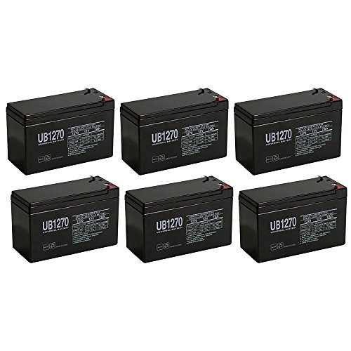 0082481338391 - 12V 7AH SLA BATTERY REPLACEMENT FOR ENERSYS GENESIS ECO GS12V7AH - 6 PACK