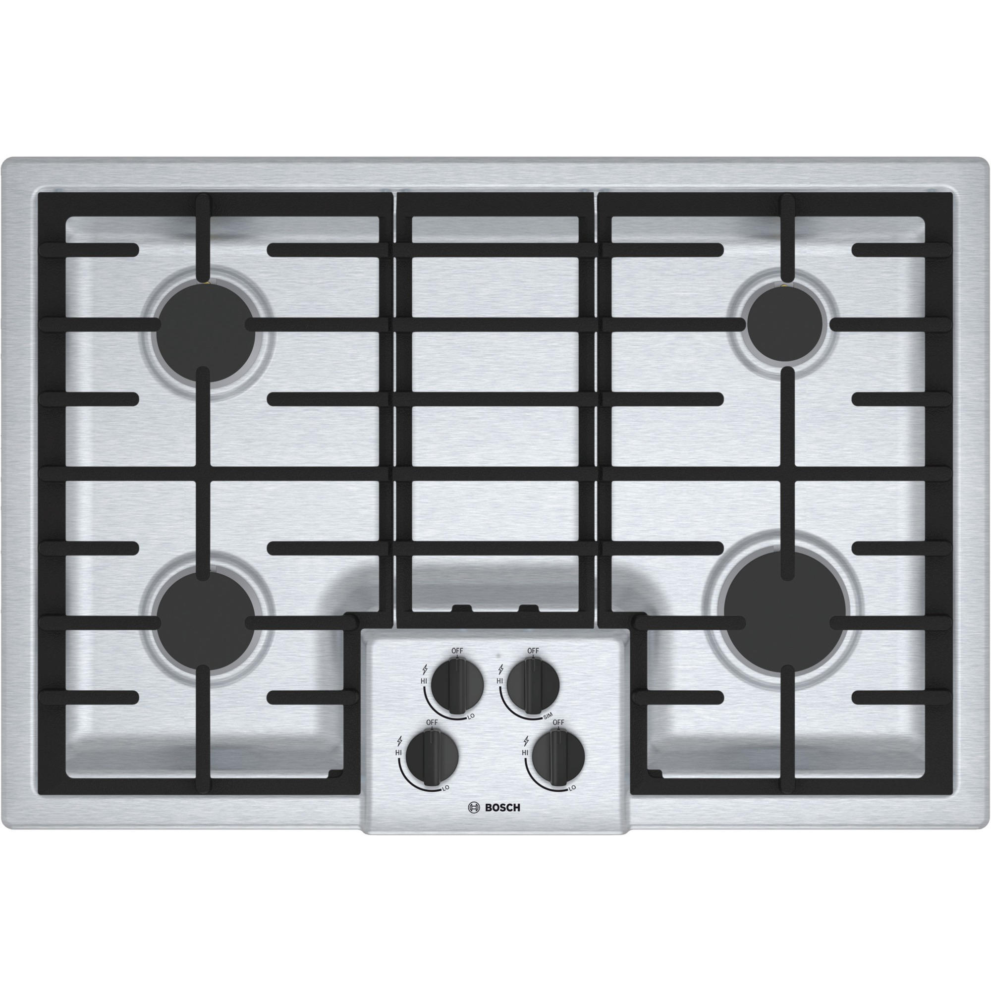 0825225906858 - NGM5055UC 30 500 SERIES GAS COOKTOP - STAINLESS STEEL