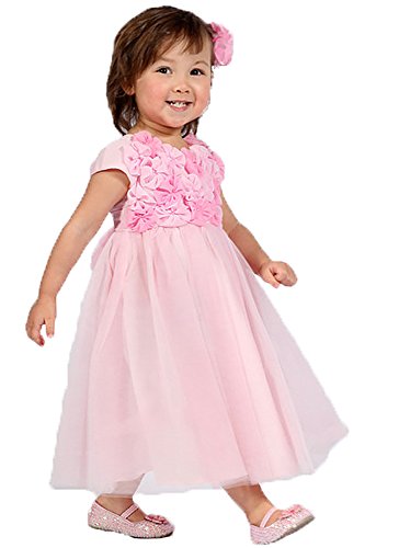 0825282149465 - BISCOTTI BABY GIRLS BLUSHING ROSE BALLERINA DRESS, PINK (3M)
