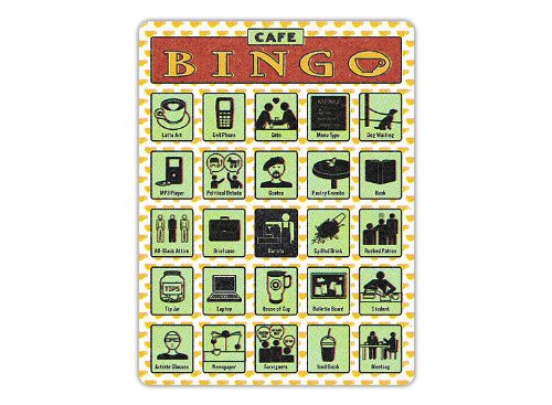 0825703111712 - CAFE BINGO CARDS BY KNOCK KNOCK