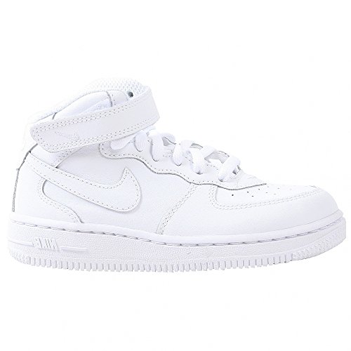 0826218016295 - NIKE AIR FORCE ONE MID SNEAKER-INFANT TODDLER WHITE 4