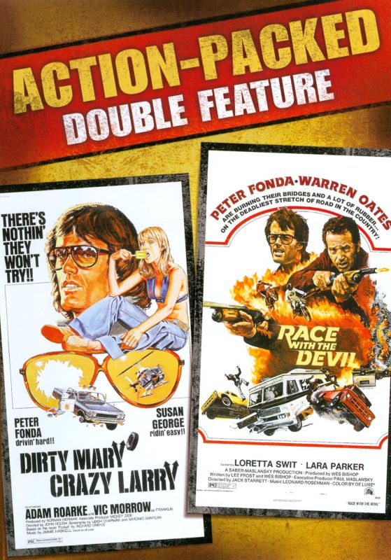 0826663124484 - DIRTY MARY, CRAZY LARRY/RACE WITH THE DEVIL (DVD)