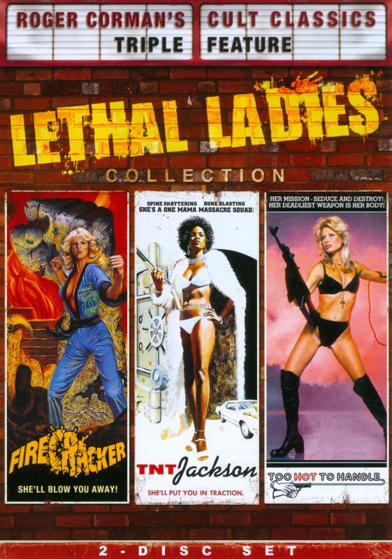 0826663128277 - ROGER CORMAN'S CULT CLASSIC'S LETHAL LADIES COLLECTION (FIRECRACKER, TNT JACKSON, TOO HOT TO HANDLE)