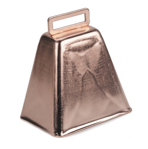 0082676430077 - 3 INCH COPPER COWBELL