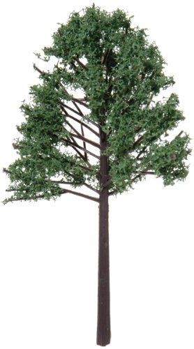 0082676819780 - DARICE 3700-25 2-PACK POWDERED FIBER DIORAMA TREE WITH FLOCKED LEAVES, 5-1/8-INCH