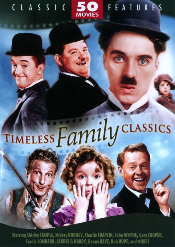 0826831071244 - TIMELESS FAMILY CLASSICS - 50 MOVIE PACK: THE LITTLE PRINCESS - A FAREWELL TO ARMS - FLYING DEUCES - THE INSPECTOR GENERAL - JANE EYRE - A STAR IS BORN - OUR TOWN - THE GENERAL + 42 MORE!