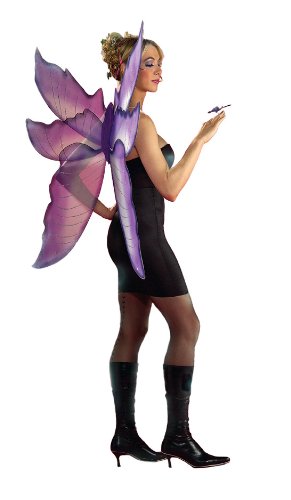 0082686027342 - RUBIES FANTASY FAIRY WINGS, PURPLE AND SILVER