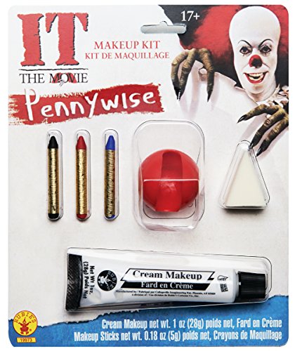 0082686199735 - RUBIE'S COSTUME MEN'S IT PENNYWISE ADULT MAKE-UP KIT, MULTI, ONE SIZE