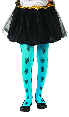0082686356480 - RUBIE'S MARVEL UNIVERSE CLASSIC COLLECTION SPIDER-GIRL COSTUME TIGHTS, CHILD
