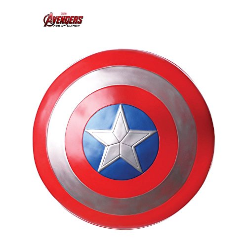 0082686362412 - RUBIE'S COSTUME CO AVENGERS 2 AGE OF ULTRON CAPTAIN AMERICA 24-INCH SHIELD, MULTI, ONE SIZE