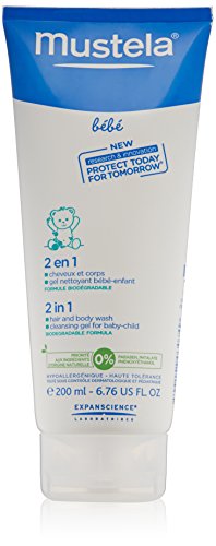 0827140550949 - MUSTELA 2-IN-1 HAIR AND BODY WASH, 6.7 OUNCE