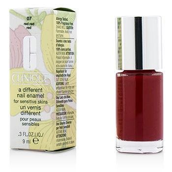 0827196923629 - CLINIQUE A DIFFERENT NAIL ENAMEL FOR SENSITIVE SKINS - #07 RED RED RED - 9ML/0.3OZ