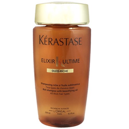 0827199948551 - KERASTASE ELIXIR ULTIME OLEO RICHE-RICH SHAMPOO WITH BEAUTIFYING OIL FOR THICK HAIR 8.5OZ