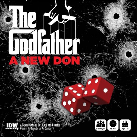 0827714010824 - THE GODFATHER: A NEW DON BOARD GAME