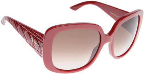 0827886990900 - DIOR EIF RED LADY LADY 1 SQUARE SUNGLASSES