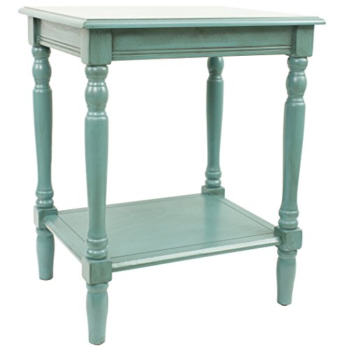 0082803232956 - DÉCOR THERAPY SIMPLIFY END TABLE, BLUE