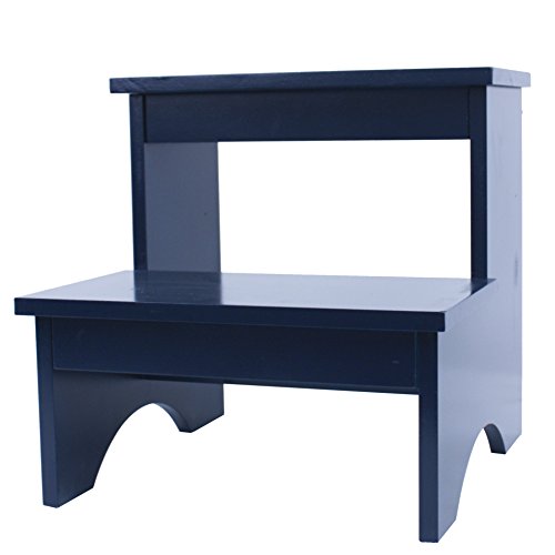 0082803275717 - DÉCOR THERAPY STEP STOOL, CLASSIC BLUE