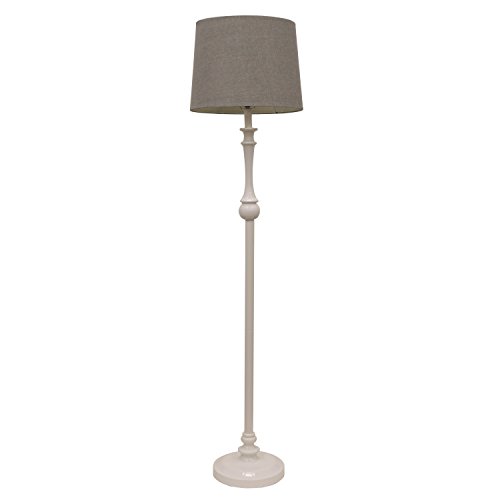 0082803300853 - DÉCOR THERAPY PL1866 54.5 INCH REPEAT FLOOR LAMP-WHITE