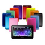 0828063510706 - PRESTIGE 7L ANDROID 4.1 JELLY BEAN INTERNET TABLET CAPACITIVE MULTI-TOUCH SCREEN 8GB MEMORY ASSORTED COLORS